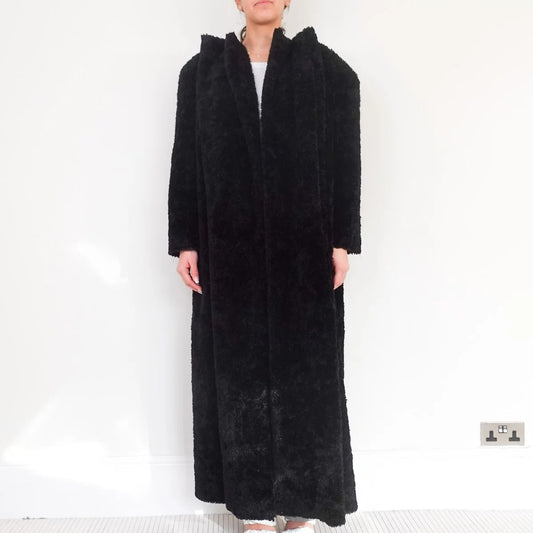 Black opera coat