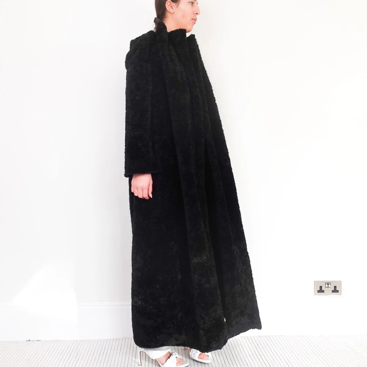 Black opera coat