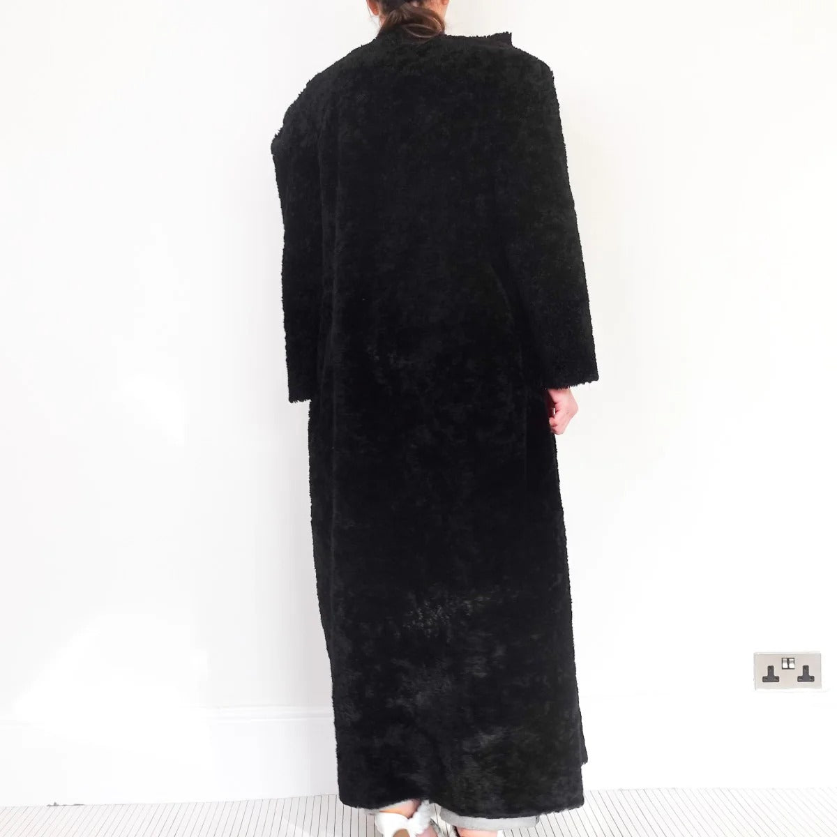 Black opera coat